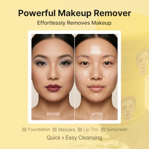 Ariul Cleansing Oil Pads 60 Sheets - Gentle Makeup Remover with Plant Extracts