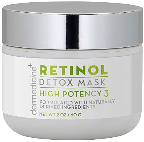 Retinol Face Mask, Clarifying and Soothing, Rinse Off, Oil Control