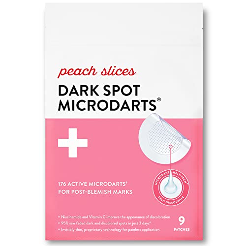 Peach Slices Acne Spot Dots - Microdart Patches for Blemish & Dark Spot Treatment