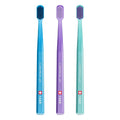 Soft Toothbrush Set with Ultra-Fine Filaments & Angled Head - 3 Pack