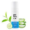 No Bad Stuff - Foaming Cleanser, Natural Face Wash with Cucumber, Green Tea & Aloe Vera, for Oily, Combination, Dry, Normal, Sensitive & Acne Skin, Gluten Free & Vegan, 5.4 FL Oz