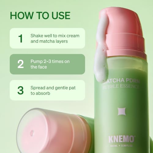 Matcha PDRN Bubble Serum for Radiant Skin Hydrating & Barrier Strengthening