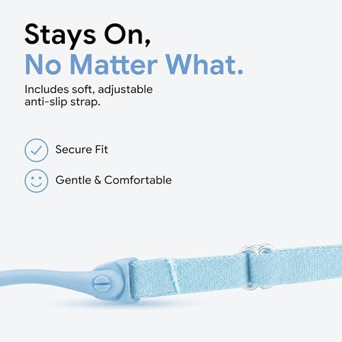 Unbreakable Kids Eyeglass Frames - Flexible Prescription Glasses for Children 4-7 Years - Sky Blue