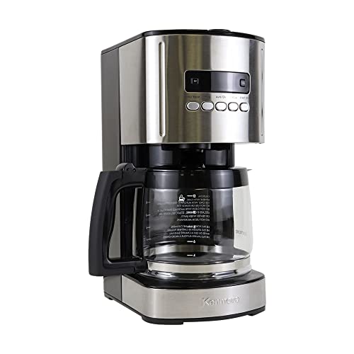Koolatron Kenmore 12-Cup Programmable Drip Coffee Maker – Black