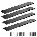 20-Inch 4 Pack Granite Bar Support Brackets - Heavy Duty Floating Countertop Supports with Screws - Variation: 20" 4pack