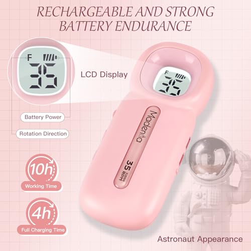 Madenia Pink Rechargeable Electric Nail Drill with LCD Screen - Professional Manicure Tool