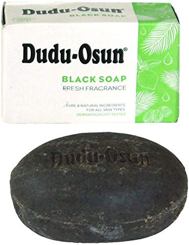 African Black Soap Bulk Pack 6 Count - Dudu-Osun Shea Honey & Aloe Vera