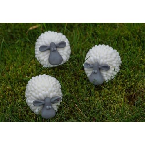 Set of 3 Handmade Irish Soaps Barn Owl, Little Lamb, Busy Hedgehog Natural Moisturizing Ingredients Irish Gift Made in Ireland Gift-boxed