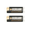 Hurraw! Sun Lip Balm (Zinc Oxide Protection, Broad Spectrum SPF 15, Tangerine, Chamomile), 2 Pack: Organic, Certified Vegan, Gluten Free. Non-GMO, All-Natural. Bee, Shea, Soy & Palm Free. Made in USA