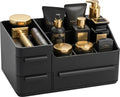 Bathroom Counter Organizer with Drawers and Slots for Skincare and Perfume – Modern, Waterproof, Space-Saving