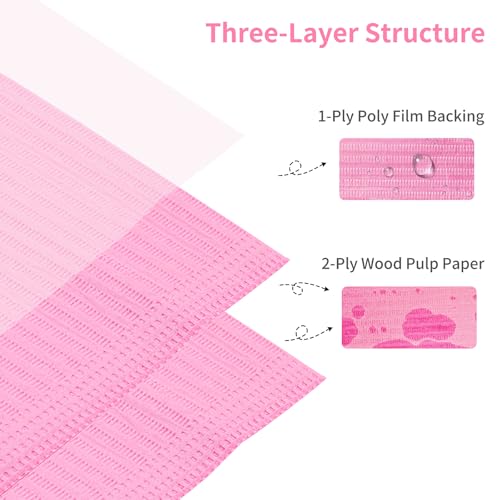 Disposable Nail Practice Mats 490pcs Foldable Waterproof Nail Art Sheets Pink Variation of THIS listing