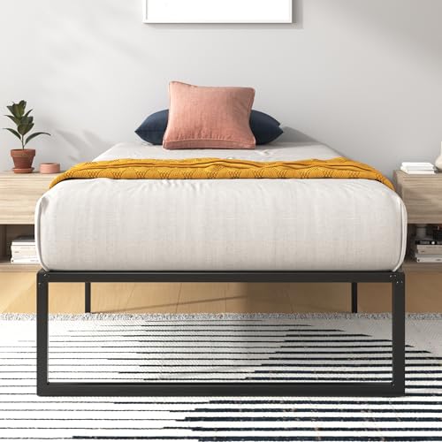 Twin Zinus Lorelei 14-Inch Metal Platform Bed Frame with Underbed Storage - Small Box Edition