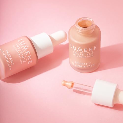Lumene Rosy Dawn Invisible Illumination Primer & Glow Enhancer 0.5 Fl Oz