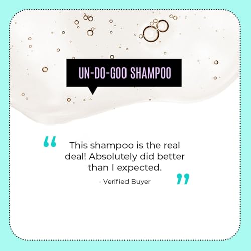 Malibu C Un-Do-Goo Clarifying Shampoo 33.8 Fl Oz - Sulfate-Free Hair Detox & Shine Restoring Shampoo