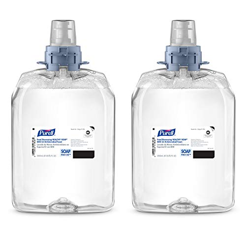 Large Capacity Hand Soap Refill for Dispenser - 2 Pack 2000mL Antimicrobial Foam