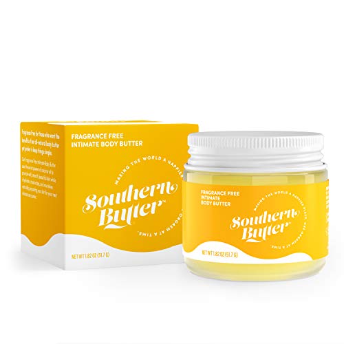 Fragrance Free Intimate Body Butter - 1.82 oz Organic Coconut Hydrating Moisturizer - Variation: 1 Count