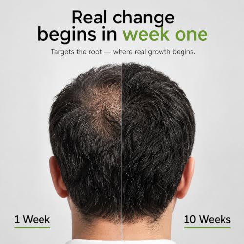 Hair Growth Serum for Men Thinning Fine Hair - Complete Scalp Care System