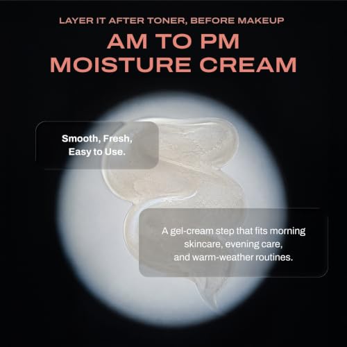 Hydrating Face Moisturizer with NMN & Ceramides - Anti-Aging Gel Cream
