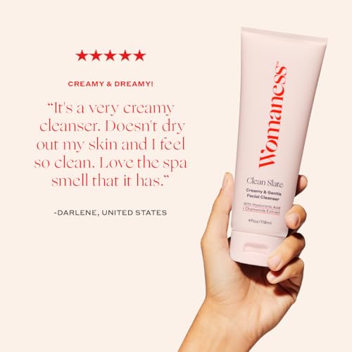 Hydrating Cream Facial Cleanser for Sensitive Skin - 4oz