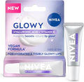 Vegan Lip Balm with Hyaluronic Acid & Vitamin E - Moisturizing & Glowy Lips, Pack of 6