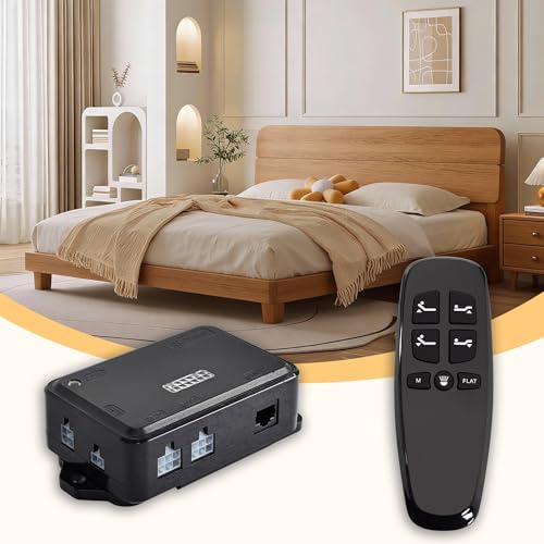 Skuehod HJC25 Adjustable Bed Control Box with Wireless Remote Replacement