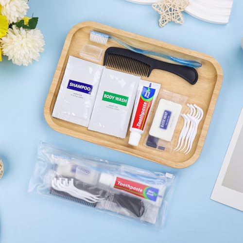Bulk 25 Hygiene Kits for Homeless - Travel Toiletry Sets with Soap, Toothbrush, Toothpaste & More