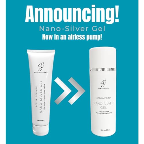 Cosmetic Gel with Nano Colloidal Silver - Firms & Tightens Skin - 3.4 Fl Oz - Variation of THIS listing