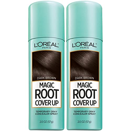 Gray Hair Cover Up Spray - Dark Brown, 2 oz, Pack of 2
