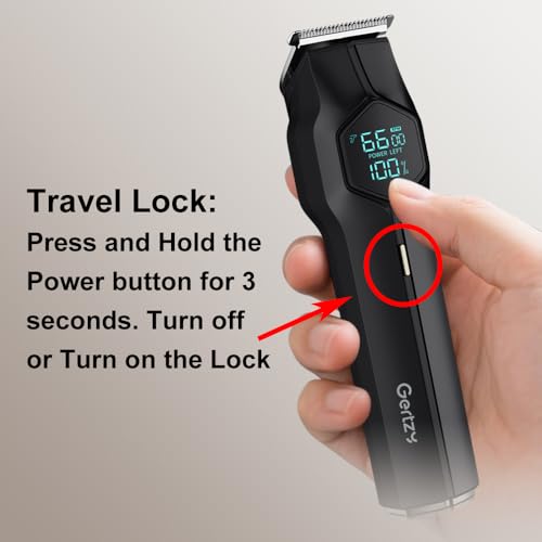 5-in-1 Cordless Waterproof Beard & Hair Trimmer Kit for Men - Rechargeable, Magnetic Heads
