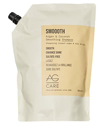 Argan and Coconut Smoothing Shampoo - Sulfate-Free Hair Care 33.8 Fl Oz