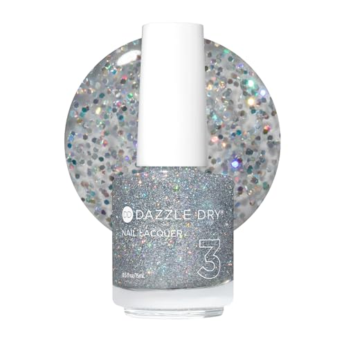 Dazzle Dry Step 3 Diamond Nail Lacquer - Long-Lasting Quick-Dry Polish