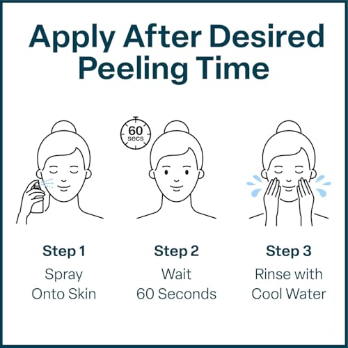 Glycolic Acid Face Peel & Neutralizer Set - Professional 70% AHA Skin Treatment - Gel Peel with Neutralizer for At-Home Spa