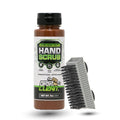 Grip Clean - Waterless Hand Cleaner for Auto Mechanics - Heavy Duty Pumice Soap & Fingernail Brush, Industrial Strength for Dry Hands