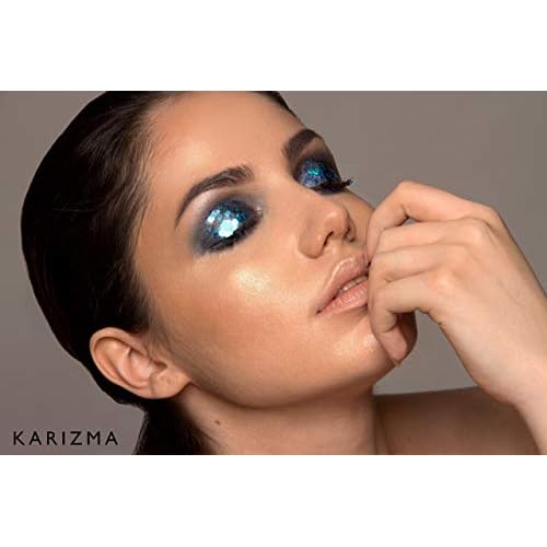 KARIZMA Mermaid Body Glitter. 30g Chunky Face, Hair, Eye and Body for Women. Rave, Festival Accessories, Cosmetic Makeup. Loose Set