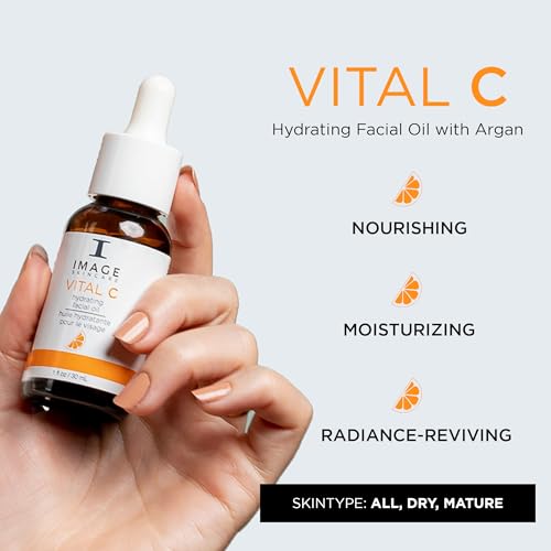 Hydrating Facial Oil with Argan Grape Seed & Sea Buckthorn - 1 fl oz