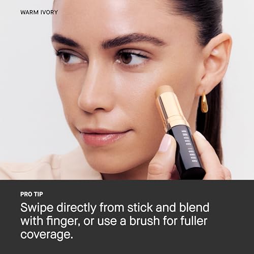 Bobbi Brown Skin Foundation Stick | Portable & Creamy with Medium-to-Full Coverage for Even-Toned Skin