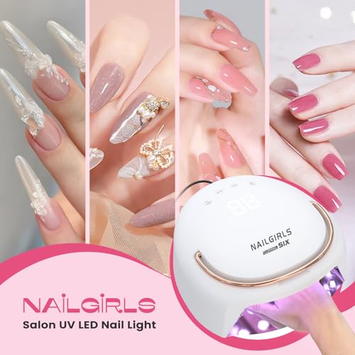 Professional UV Nail Lamp with 4 Timer Settings for Gel Nails & Manicures