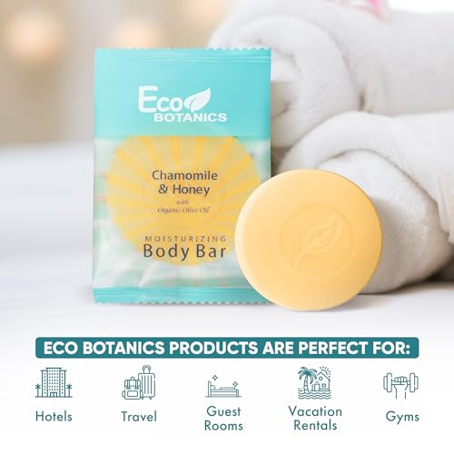 100 Count Travel Size Bar Soap - Moisturizing, Paraben-Free Guest Amenities