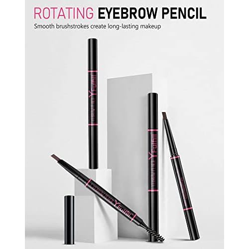 Grey Eyebrow Pencil for Older Women, Waterproof, Eyebrow Pen for Gray Hair
