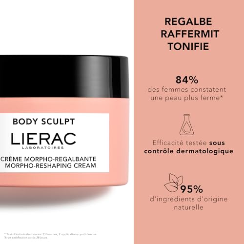 Lierac Body-Sculpt Morpho-Reshaping Firming Body Cream 6.76 Fl Oz Pink