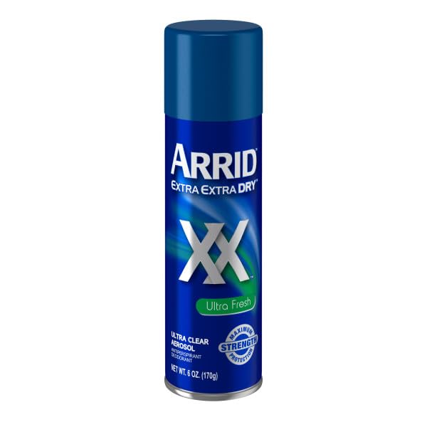 Arrid XX Ultra Clear Anti-Perspirant Deodorant Spray 6 oz Pack of 5 - Ultra Fresh