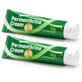 Permenthrina Non-Irritating Cream 5%, 2 Pack, For All Skin Types, 1oz