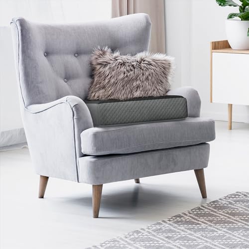 Extra Large Recliner Cushion with Two Tone Velvet Cover - Seat Only