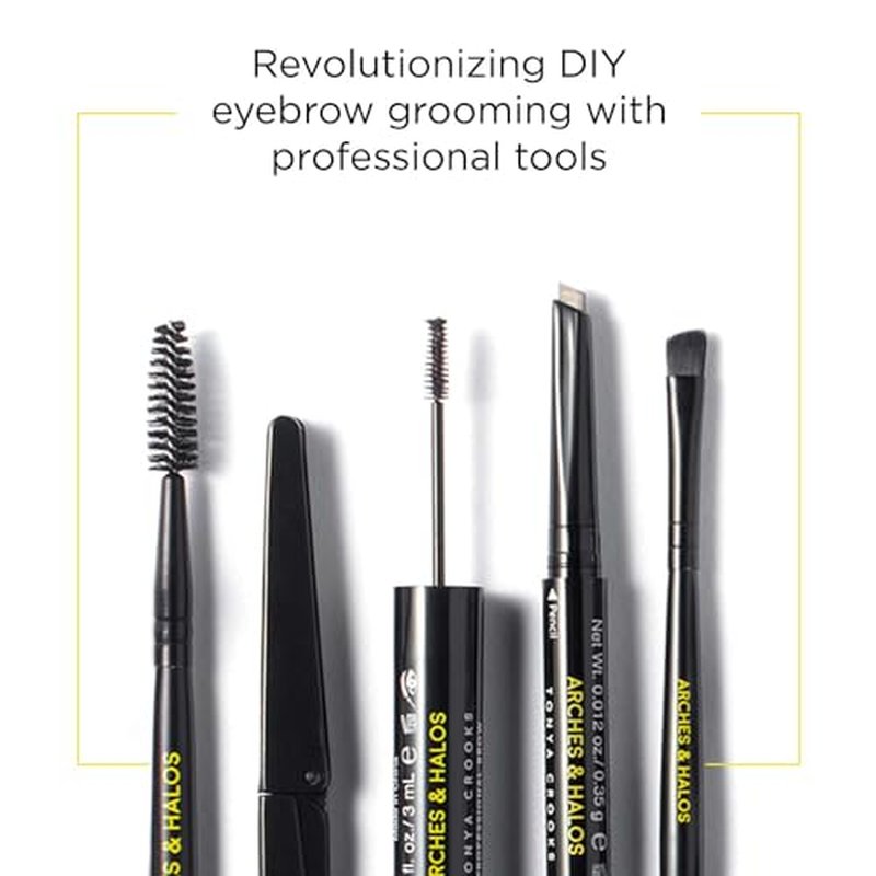 Arches & Halos Brow Building and Conditioning Primer - Coat Brows with Precise Application - Enhance, Moisturize and Nourish - Vegan and Cruelty Free - 0.033 fl oz