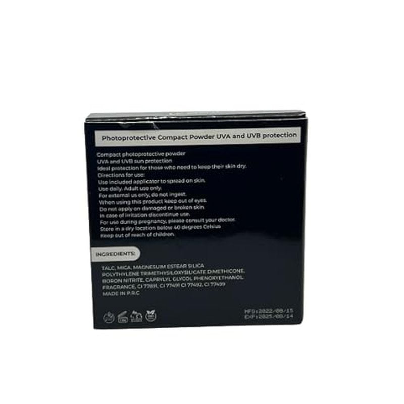 Compact photoprotective powder Mineral Sunscreen UVA/UVB SPF50 (Beige)