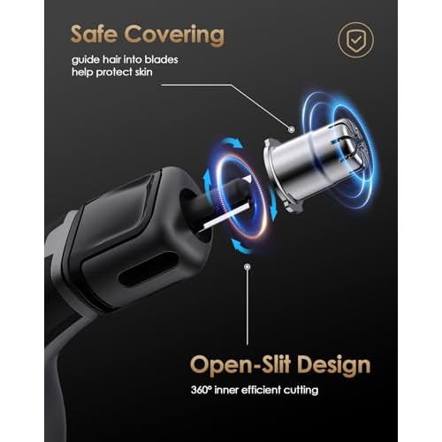 Nose and Ear Blade Replacement Head - Compatible with O Blade QP2734/QP2834/QP25XX/QP26XX/Pro 360 Precision Dual Blade, Waterproof, 360¡Æ Coverage, Rust Resistant Stainless Steel Easy Cleaning, One PC