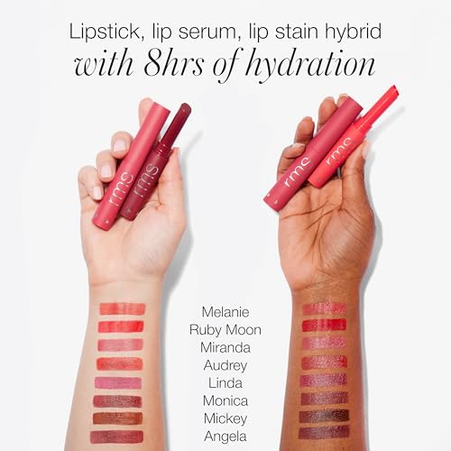 RMS Beauty Legendary Serum Lipstick The Nudes ? Hydrating Long-Wear Nude Lipstick with Oils & Antioxidants, Creamy Nourishing Formula, Cruelty-Free 0.11 oz