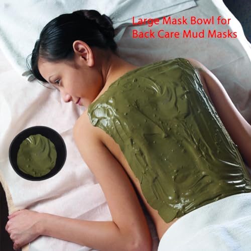 4 Piece Silicone Bowl, Silicone Mixing Bowl Set, Reusable Facial Bowls for Estheticians for Salon Spa or Home Beauty Tools (2 Large 2 Medium)