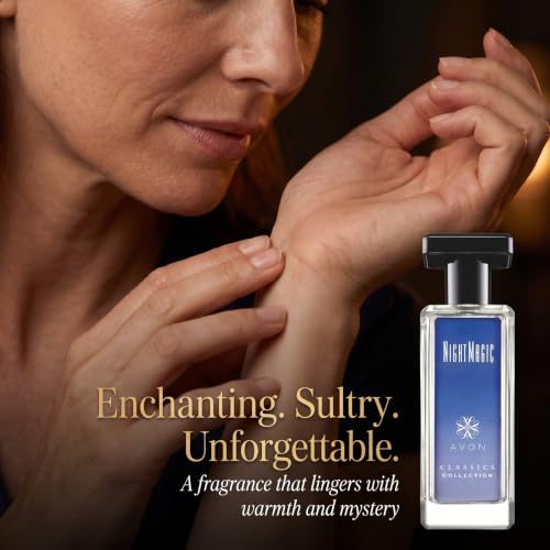 AVON Night Magic Cologne for Men 1.7 oz - Long Lasting Fragrance