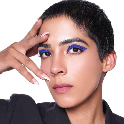 Colorbar Ultimate Eye Liner - Matte Blue 003 Waterproof Liquid Eyeliner - Long-Lasting